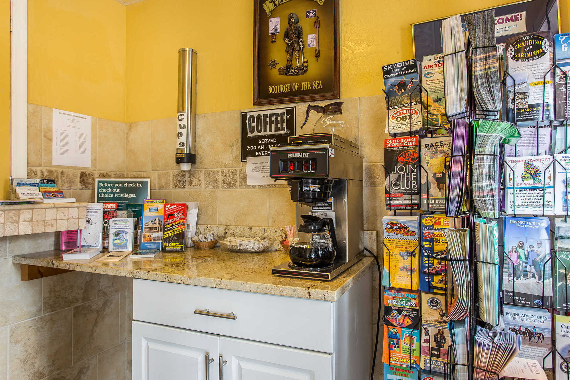 Seahorse Inn & Cottages Nags Head Faciliteter billede